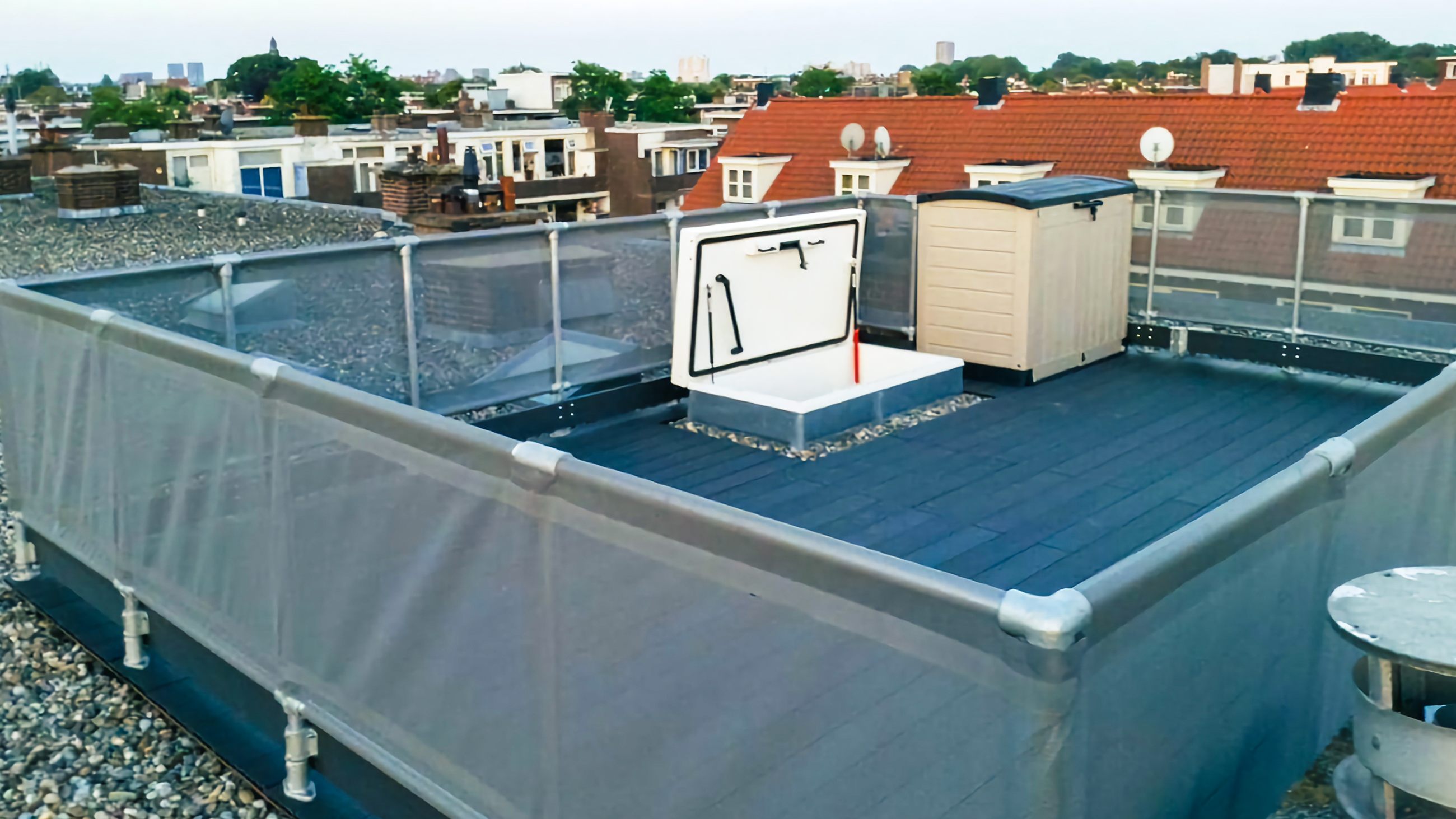Staka Dakluik voor dakterras Den Haag