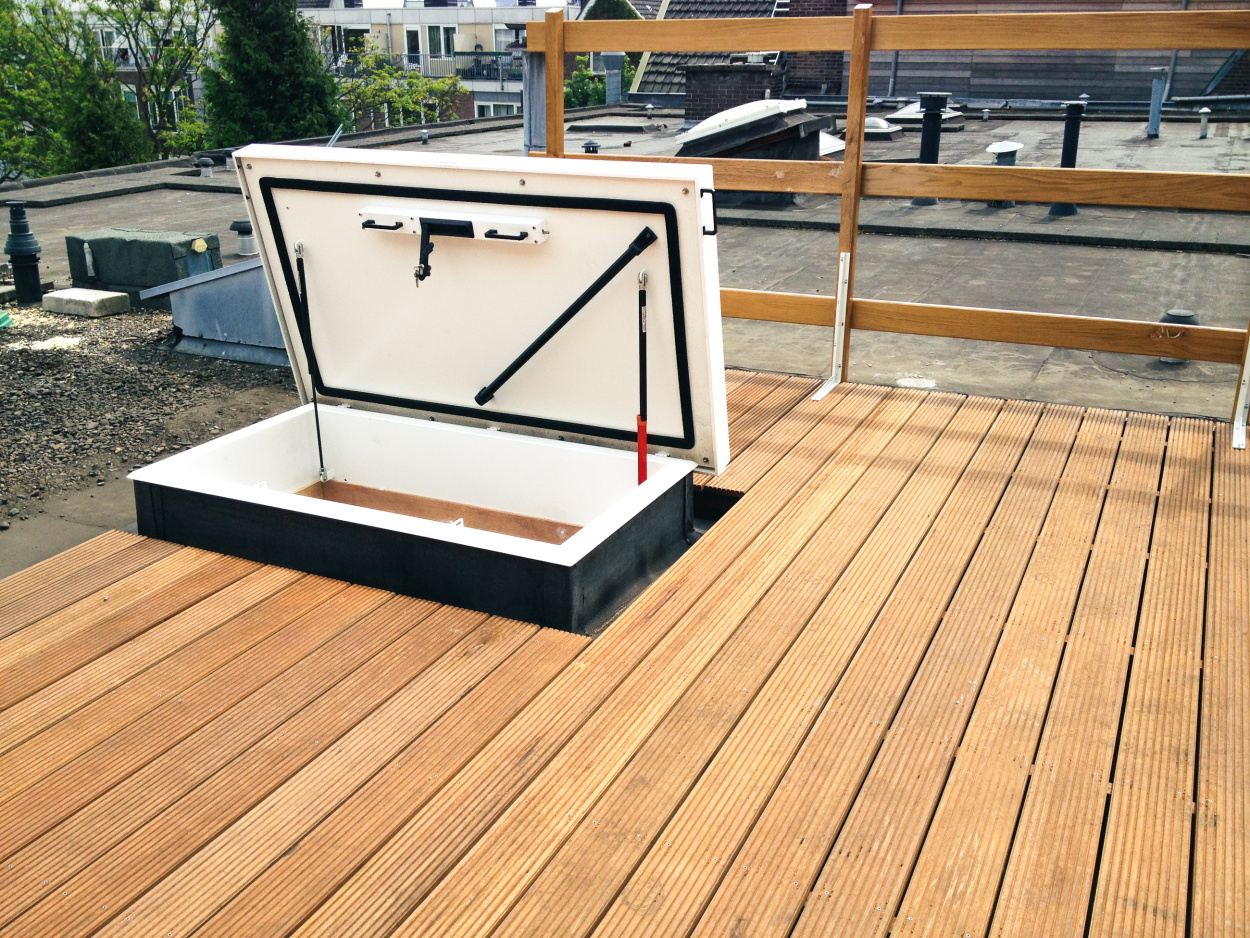 DL-Serie Dakluik dakterras Rotterdam 