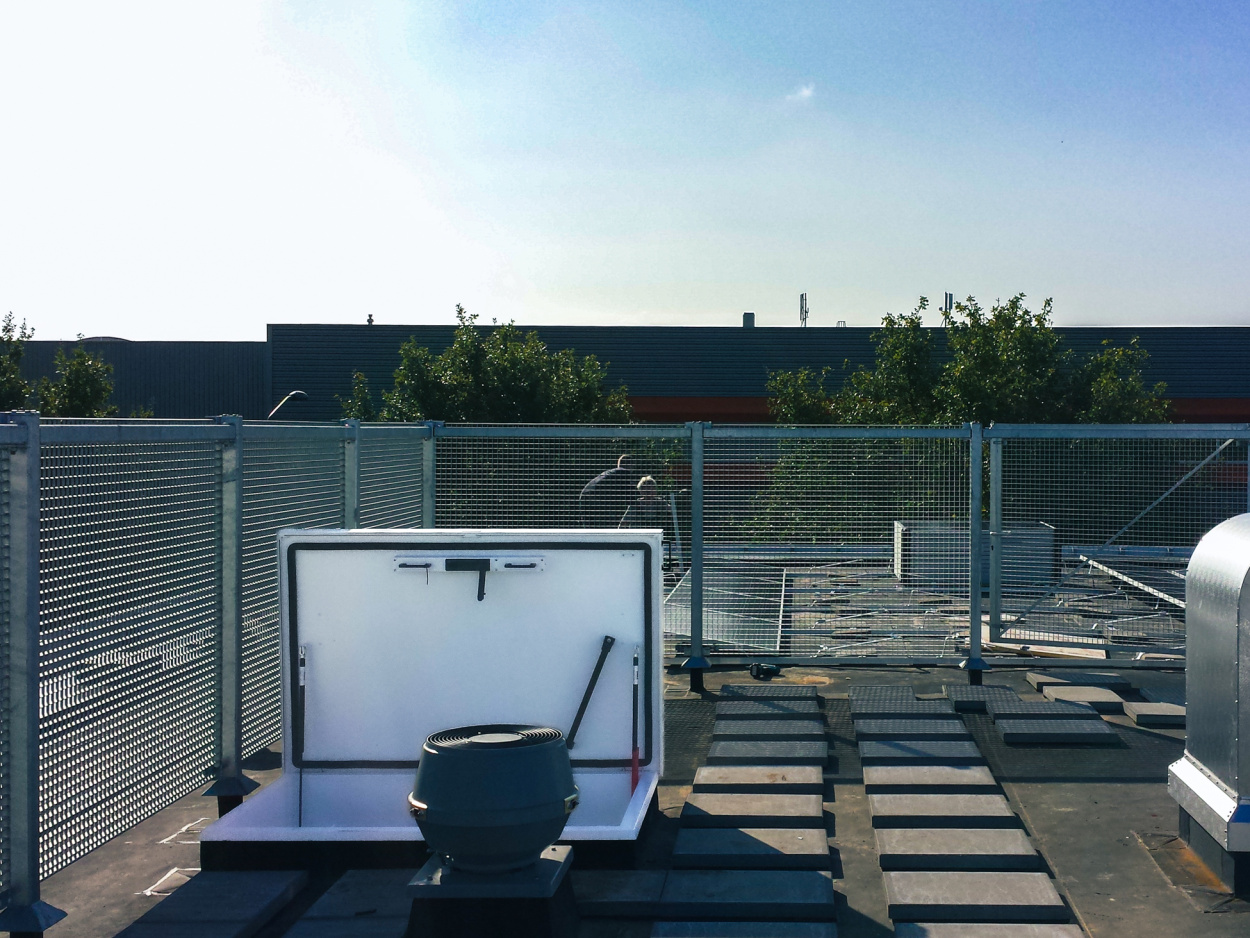 Staka Dakluik met opsteekladder Center of Excellence Oosterhout