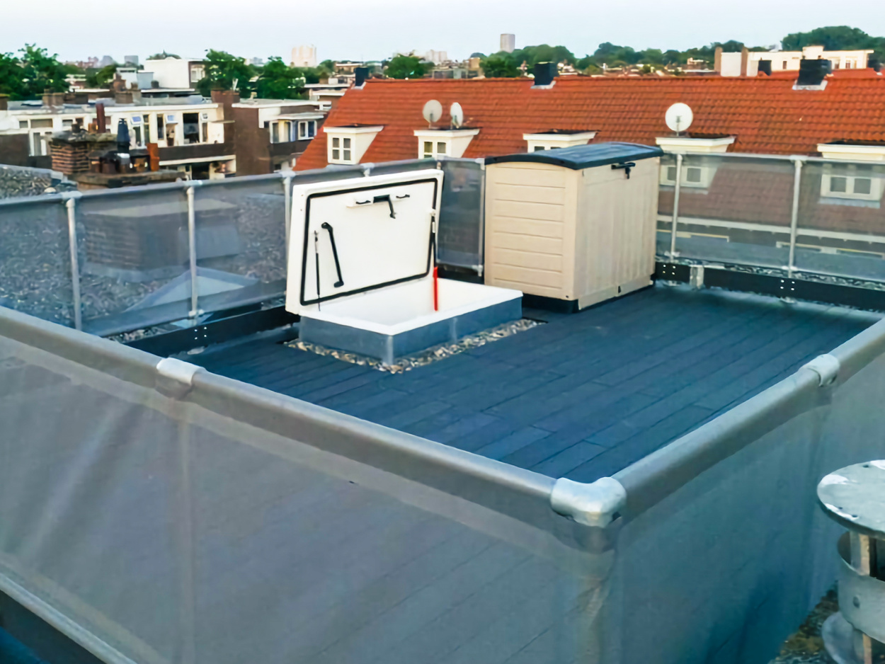 Staka Dakluik voor dakterras Den Haag