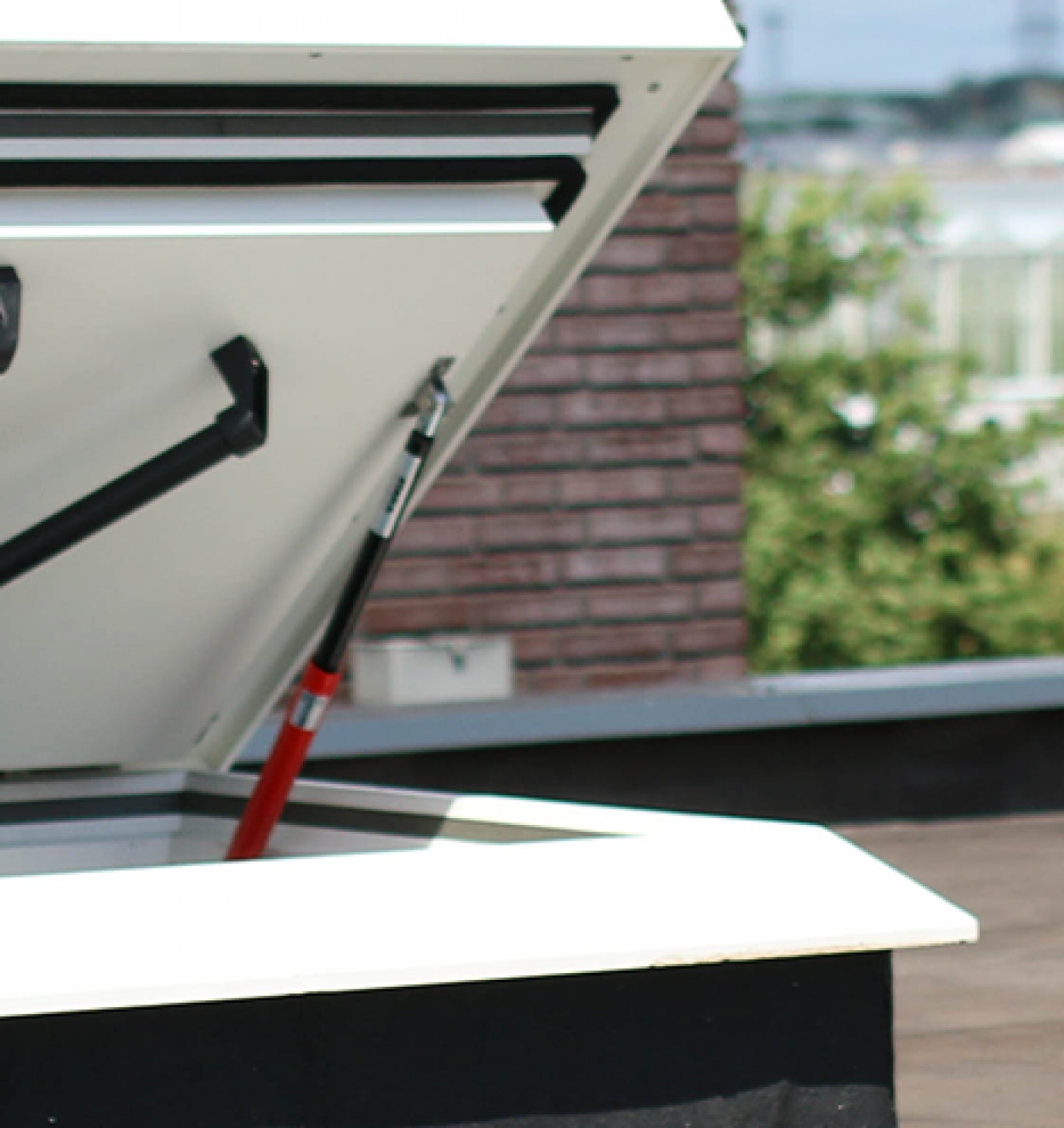 TopAccess dakluik op duurzaam kantoor