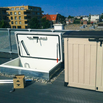 Staka Dakluik voor dakterras Den Haag